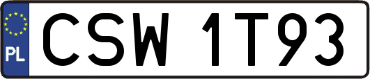 CSW1T93