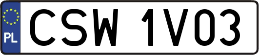 CSW1V03