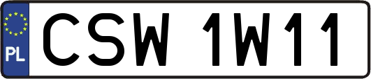 CSW1W11