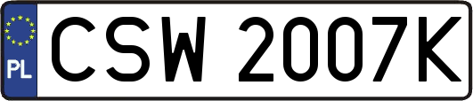 CSW2007K