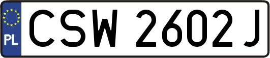CSW2602J