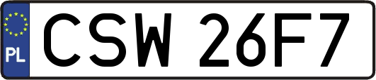 CSW26F7