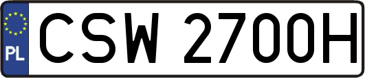 CSW2700H
