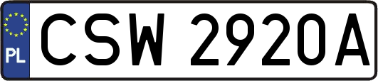 CSW2920A