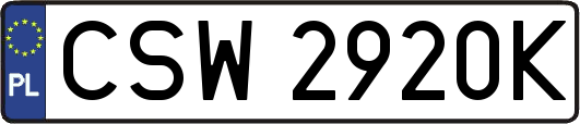 CSW2920K