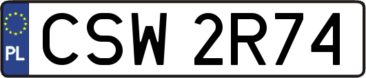 CSW2R74