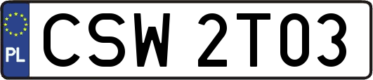 CSW2T03