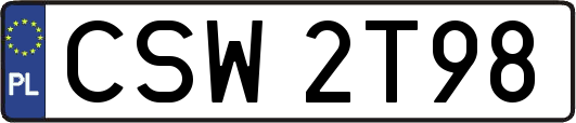 CSW2T98