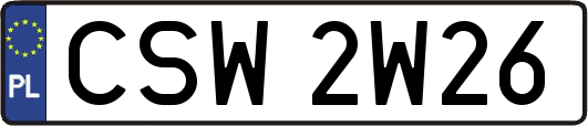 CSW2W26