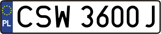 CSW3600J