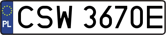 CSW3670E