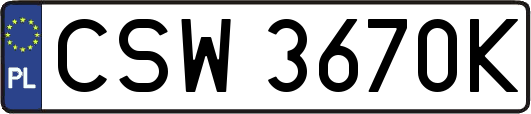 CSW3670K