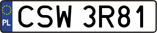 CSW3R81