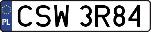 CSW3R84