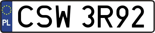 CSW3R92