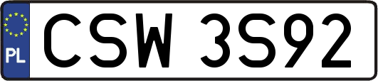 CSW3S92