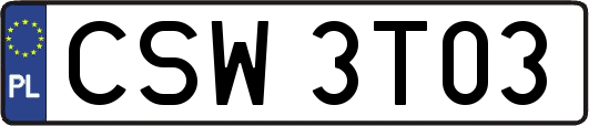 CSW3T03