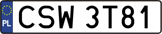 CSW3T81