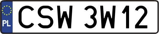 CSW3W12