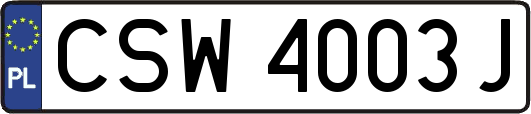 CSW4003J