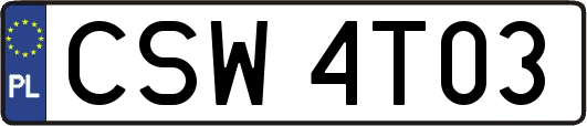 CSW4T03