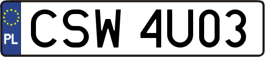 CSW4U03