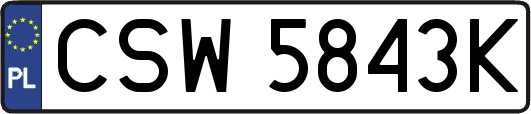 CSW5843K