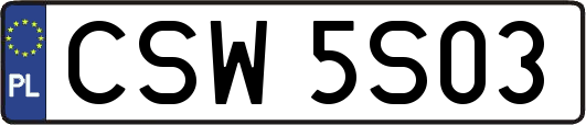 CSW5S03