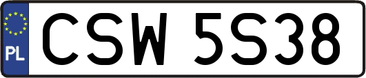 CSW5S38