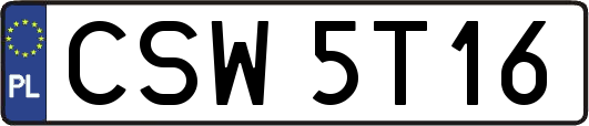 CSW5T16