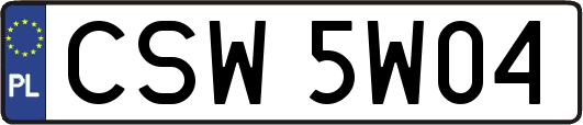 CSW5W04