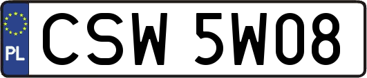 CSW5W08