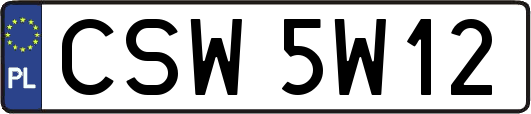 CSW5W12