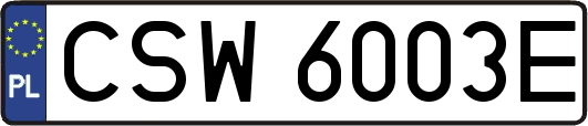CSW6003E