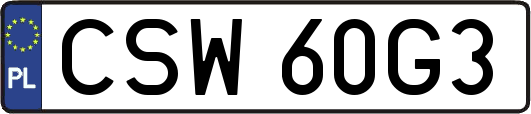CSW60G3