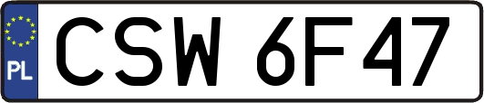 CSW6F47