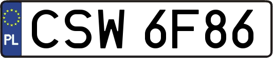 CSW6F86