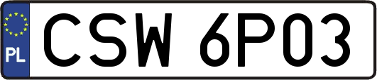 CSW6P03