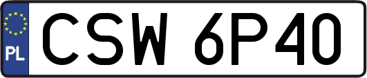 CSW6P40