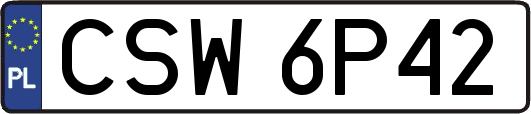 CSW6P42