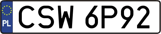 CSW6P92