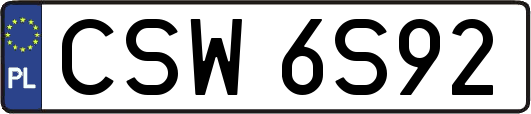 CSW6S92