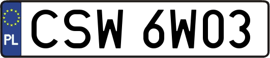 CSW6W03