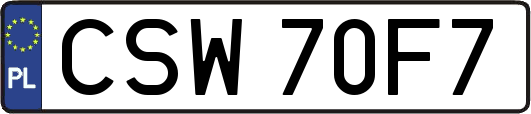 CSW70F7