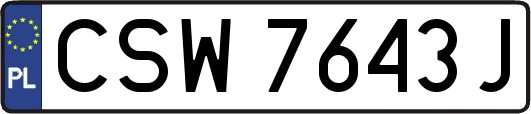 CSW7643J
