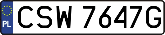 CSW7647G