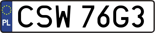 CSW76G3