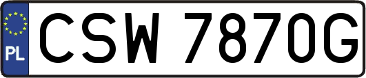 CSW7870G