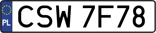 CSW7F78