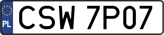 CSW7P07